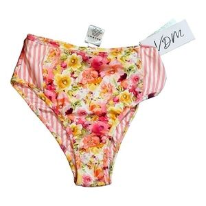 VDM the Label Reversible High Waisted Bikini Bottom NWT